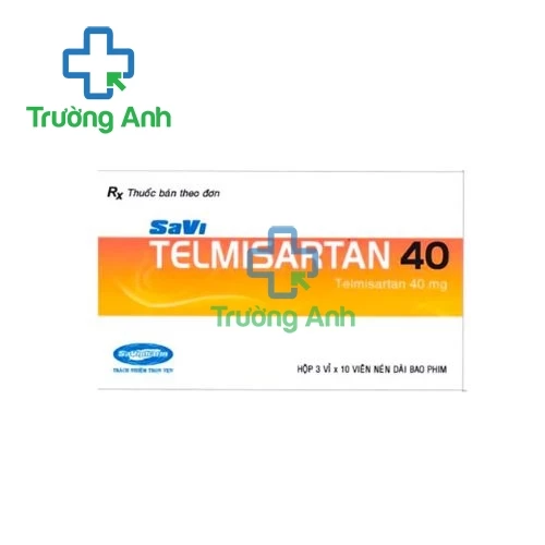 SaVi Telmisartan 40 - Thuốc tăng HA vô căn hiệu quả