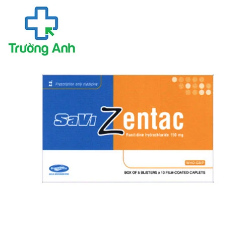 SaViZentac - Điều trị viêm loét tá tràng hiệu quả