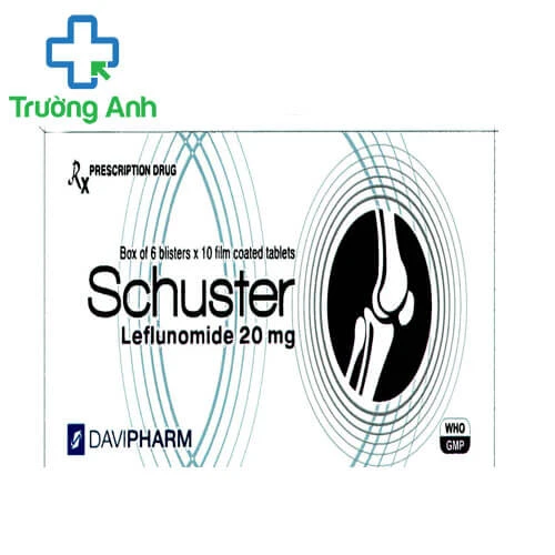 Schuster 20mg - Thuốc điều trị viêm khớp hiệu quả của Davipharm