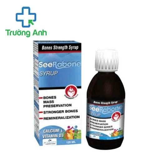 SeeRabone Syrup - Hỗ trợ bổ sung canxi và vitamin D3 cho cơ thể