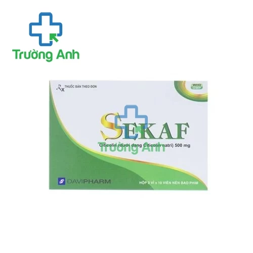 Sekaf 500mg - Thuốc điều trị tai biến mạch máu não