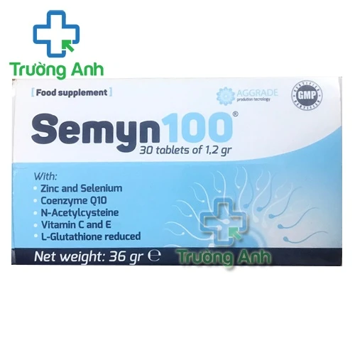 Semyn 100 Italy - Giúp hỗ trợ khả năng sinh sản nam giới