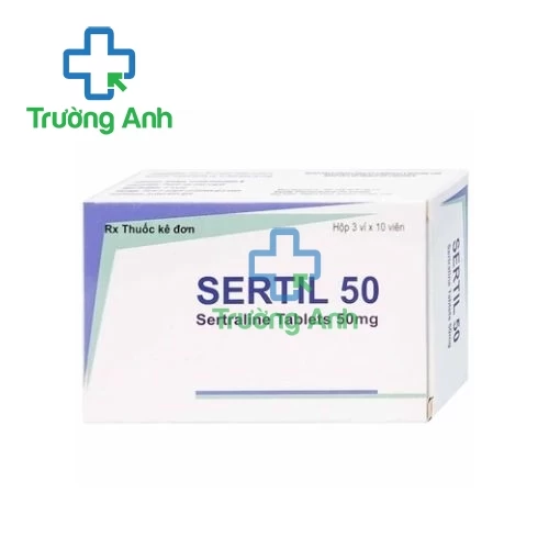 Sertil 50mg - Thuốc trị bệnh trầm cảm của Ấn Độ