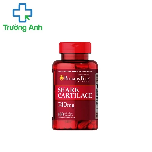 Shark Cartilage 740mg Puritan's Pride - TP bồi bổ và tái tạo sụn khớp