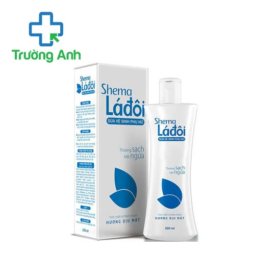 Dung dịch vệ sinh Shema Lá đôi 200ml (hương dịu mát)