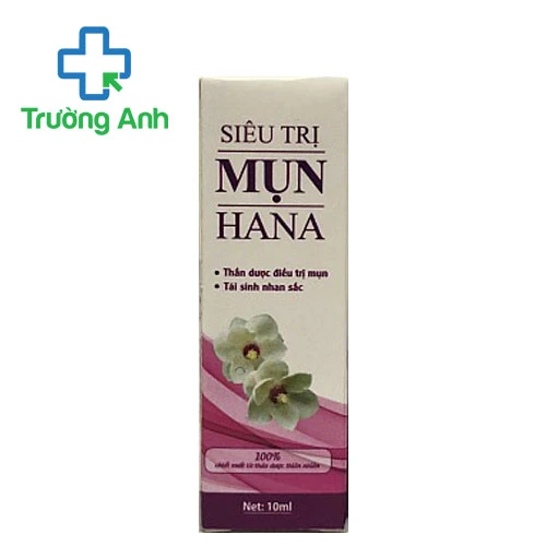 Siêu trị mụn Hana - Điều trị mụn, giúp sáng da hiệu quả 