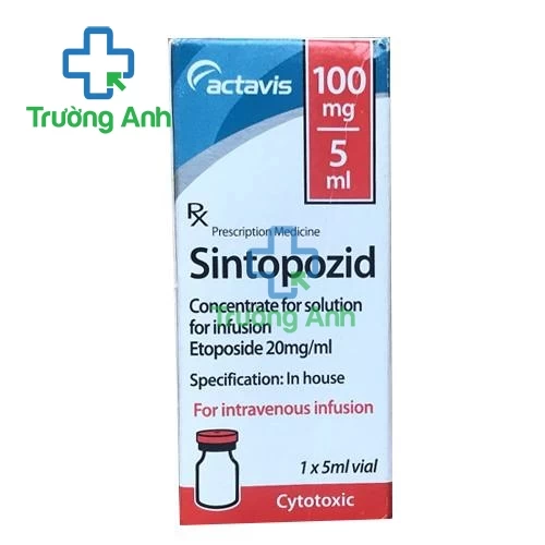 Sintopozid 100mg/5ml - Thuốc điều trị ung thư hiệu quả của Actavis