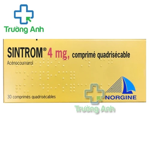 Sintrom 4mg - Thuốc chống động máu hiệu quả của Pháp