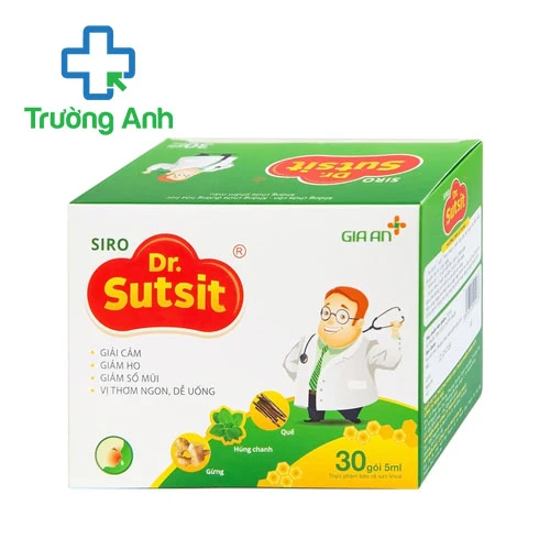 Siro Dr.Sutsit (gói 5ml) - Hỗ trợ giảm ho, giảm sổ mũi hiệu quả