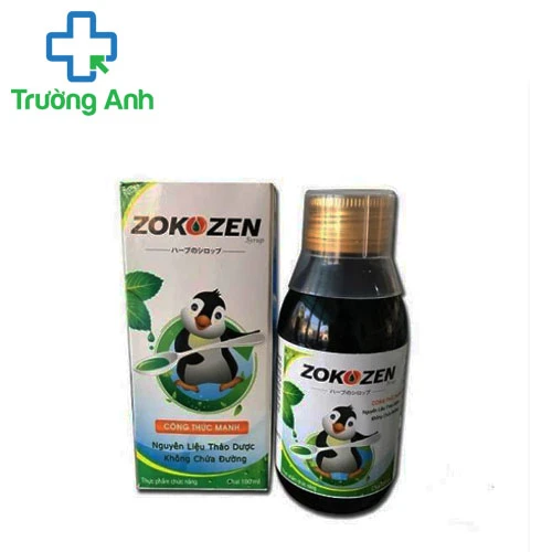 Siro ho Zokoren - TPCN giúp bổ phế, trừ ho hiệu quả