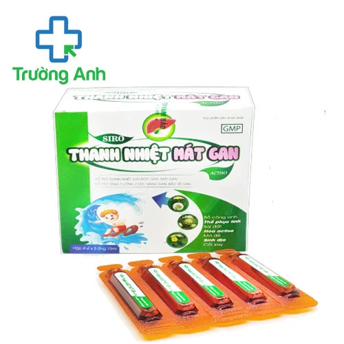 Siro Thanh nhiệt mát gan Actiso Fusi - Hỗ trợ tăng cường chức năng gan hiệu quả