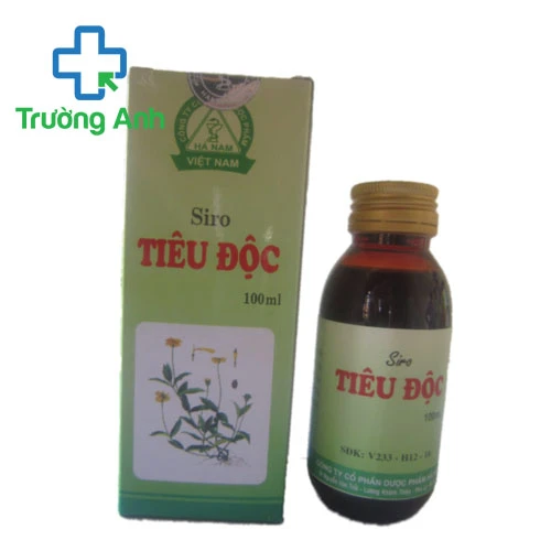 Siro Tiêu độc Hà Nam - giúp thanh nhiên giải độc hiệu quả