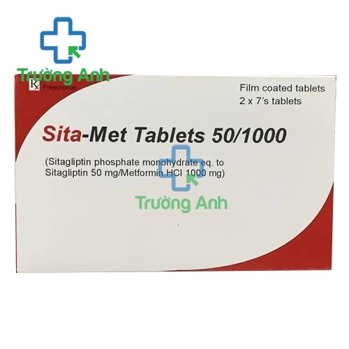 Sita-Met Tablets 50/1000 Amvipharm - Thuốc điều trị đái tháo đường hiệu quả