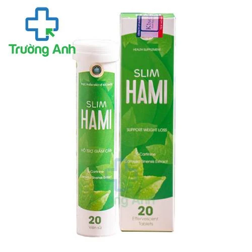 Slim Hami - Viên sủi hỗ trợ giảm cân, dữ dáng hiệu quả