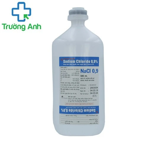 Sodium chloride 0,9% Otsuka - Giúp bổ sung Natri clorid và nước hiệu quả