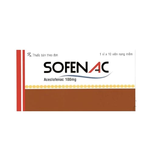 Sofenac 100 Phil Inter Pharma - Thuốc giảm đau chống viêm hiệu quả