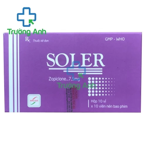 Soler 7,5mg Dong Nam Pharma - Thuốc điều trị mất ngủ hiệu quả