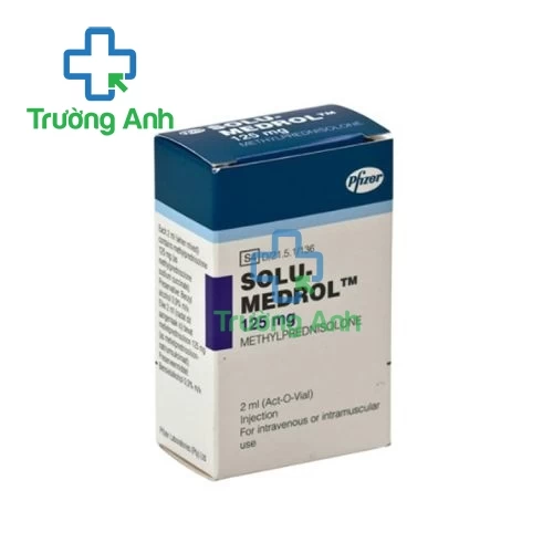 Solu-Medrol 125mg - Thuốc điều trị rối loạn thấp khớp hiệu quả của Mỹ