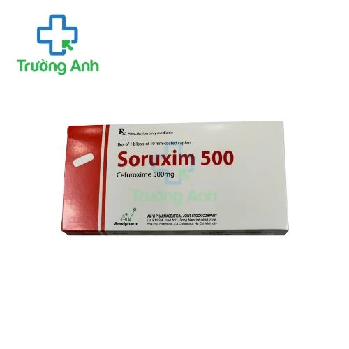 Soruxim 500 Amvipharm - Thuốc điều trị nhiễm khuẩn