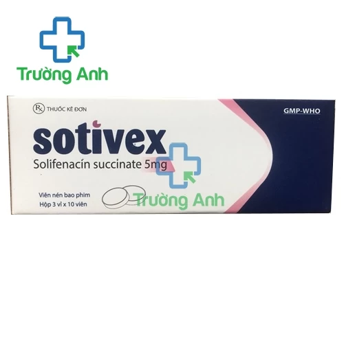 Sotivex 5mg Hapharco - Thuốc điều trị tiểu không tự chủ hiệu quả