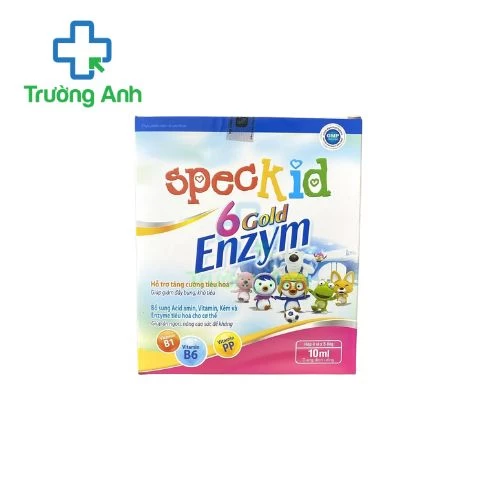 Speckid 6 Gold Enzym Biopro - Hỗ trợ tăng cường tiêu hóa