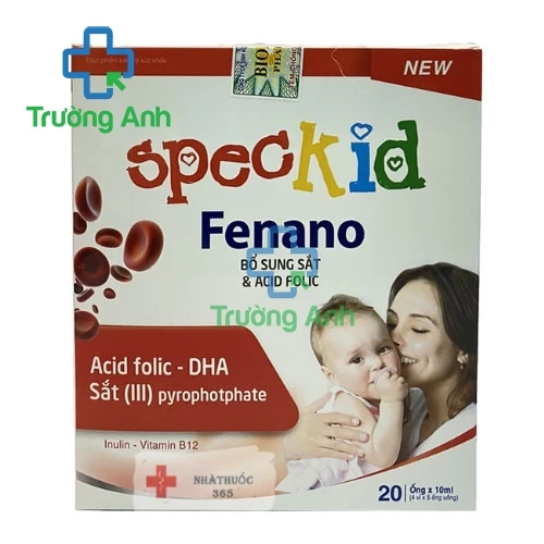 Speckid Fenano BIOPRO - Giúp giảm thiếu máu do thiếu sắt