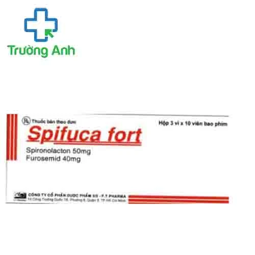 Spifuca fort F.T.PHARMA - Thuốc điều trị suy tim sung huyết hiệu quả