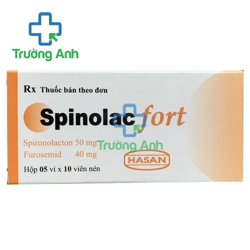 Spinolac fort - Viên uống lợi tiểu hiệu quả của Hasan