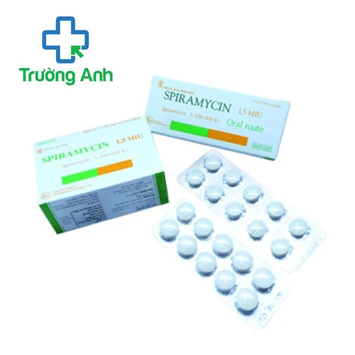 Spiramycin 1,5 MIU Khapharco - Điều trị nhiễm khuẩn nhẹ đến trung bình hiệu quả