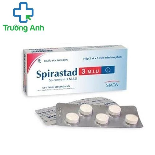 Spirstad 3 M.I.U stada - Thuốc điều trị nhiễm trùng, nhiễm khuẩn hiệu quả