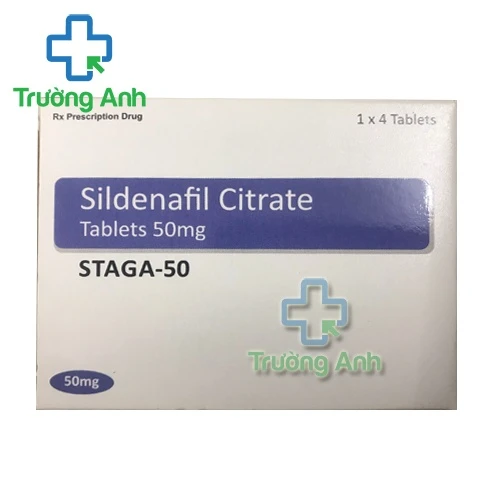 Staga-50 - Thuốc điều trị rối loạn cương dương hiệu quả