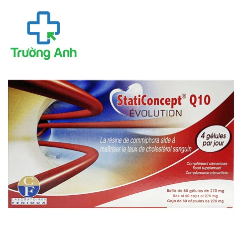 Staticoncept Q10 Evolution - Hỗ trợ giảm chololesterol máu hiệu quả