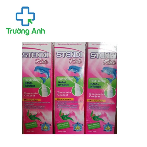 Steri Kids đỏ - Dung dịch xịt muối biển tự nhiên làm sạch mũi