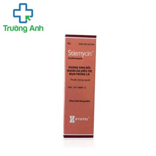 Stiemycin 25ml - Thuốc điều trị mụn hiệu quả