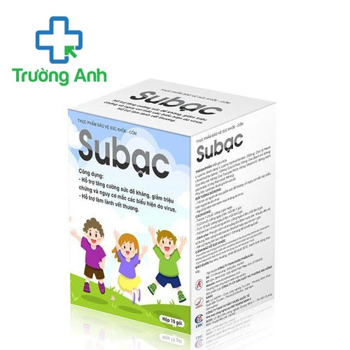 Subạc (cốm) - Hỗ trợ tăng cường sức đề kháng cho cơ thể