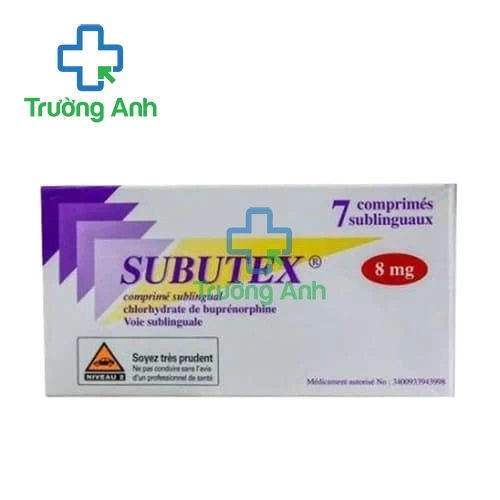 Subutex 8mg Schering Plough - Thuốc ngăn ngừa các triệu chứng cai nghiện