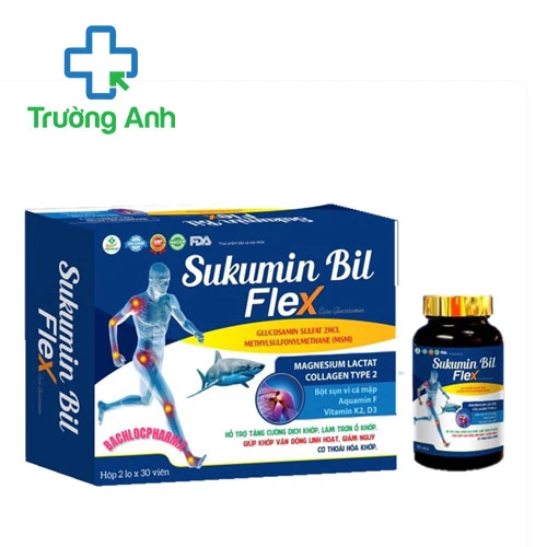 Sukumin Bil Flex Care Glucosamin Qcmax Sinofrance - Hỗ trợ giúp xương khớp chắc khỏe