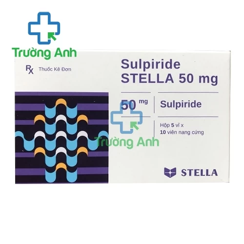 Stadpizide 50mg (Sulpiride 50mg) - Thuốc điều trị lo âu, trầm cảm hiệu quả của Stada (10 hộp)