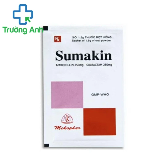 Sumakin 250/250 Mekophar - Thuốc điều trị nhiễm khuẩn hiệu quả