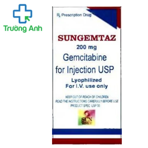 SUNGEMTAZ 200mg - Thuốc điều trị ung thư hiệu quả của Ấn Độ