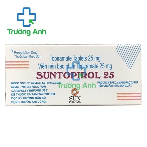 Suntopirol 25 - Thuốc điều trị bệnh động kinh hiệu quả của Ấn Độ