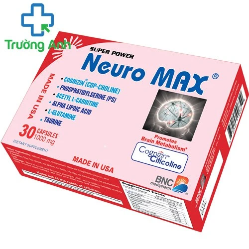 Super Power Neuro Max (vỉ) - Giúp bổ não, phục hồi chức năng não bộ