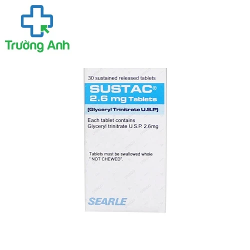 Sustac - Thuốc điều trị và dự phòng các cơn đau thắt ngực hiệu quả của Pakistan