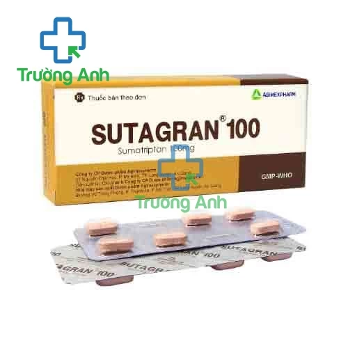 Sutagran 100 - Thuốc điều trị đau nửa đầu không báo trước hiệu quả