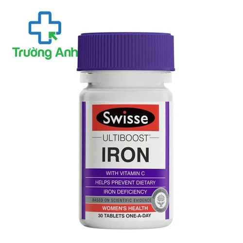 Swisse Ultiboost Iron - Viên uống giúp bổ sung sắt hiệu quả của Úc