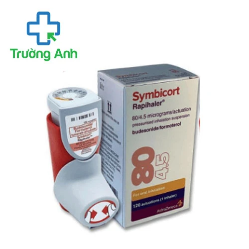 Symbicort Rapihaler 80/4,5mcg - Thuốc điều trị hen suyễn hiệu quả