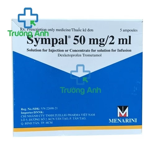 Sympal 50mg/2ml Menarini - Thuốc chống viêm giảm đau hiệu quả