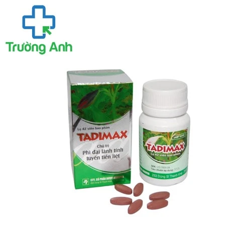 Tadimax - Điều trị bệnh phì đại lành tính tuyến tiền liệt hiệu quả