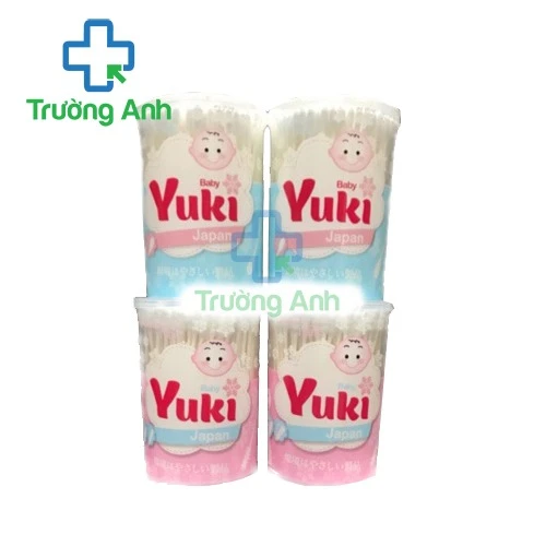 Tăm bông YUKI Baby - Tăm bông vệ sinh tai, mũi, bôi thuốc cho bé