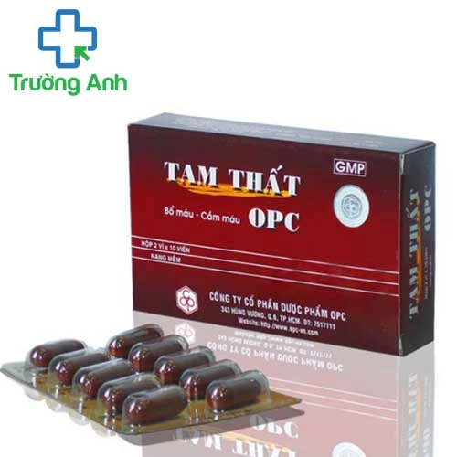 Tam thất OPC - Giúp bổ máu hiệu quả